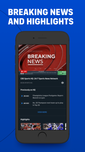 CBS Sports App Scores & News 5