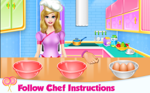Lovely Rainbow Cake Cooking 9