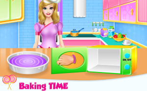 Lovely Rainbow Cake Cooking 11