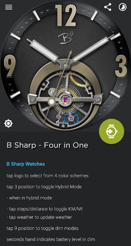 Four in One - Premium watch face for smart watches 4