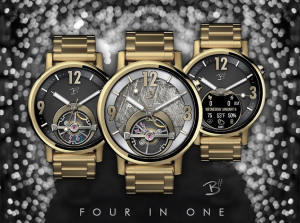 Four in One - Premium watch face for smart watches 7