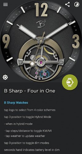 Four in One - Premium watch face for smart watches 4